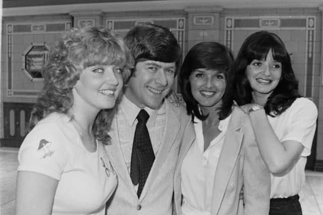 Mike Yarwood and the Nolans at Opera House 24-6-80.JPG
