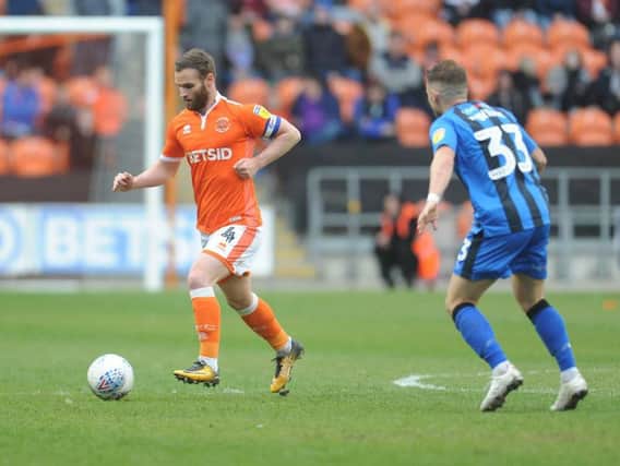 The return of Jimmy Ryan was a rare positive from Blackpool's defeat