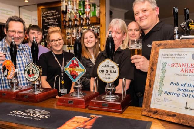 The Stanley Arms in Wesham has been voted pub of the season by CAMRA