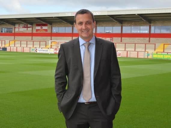 Andy Pilley hopes to encourage families and young fans to Highbury with the Onward Card
