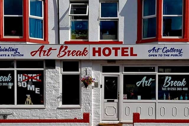 The Art Break Hotel on Woodfield Road