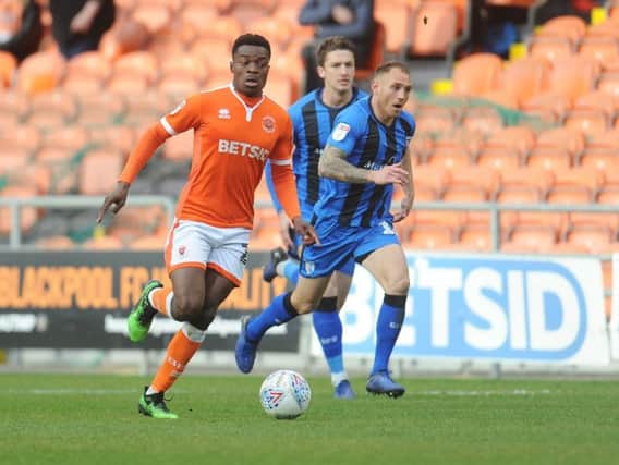 Marc Bola relished his first season at Blackpool