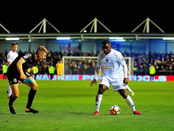Zaine Francis-Angol isn't thinking of holidays with vital AFC Fylde business ahead