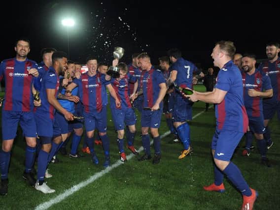 Eleven Sports Media celebrate their success at Highbury