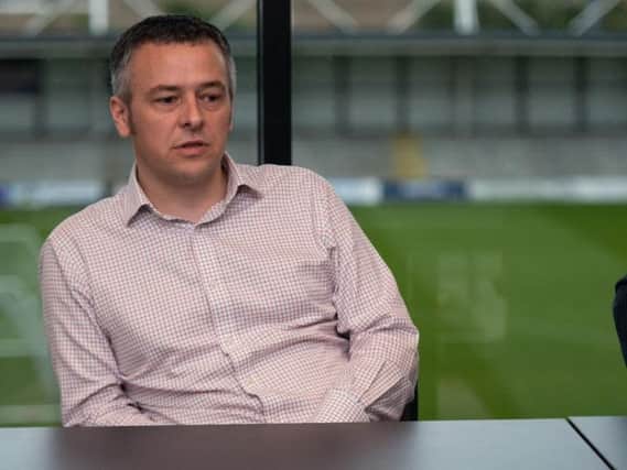 AFC Fylde chief executive Jamie Roberts
