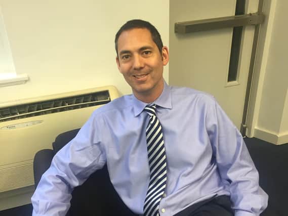 Blackpool FC receiver Paul Cooper is employed by David Rubin and Partners