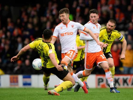 Chris Long is one of eight players to be let go by Blackpool
