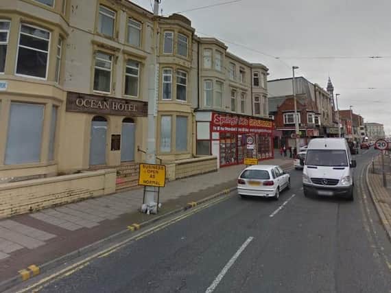 This is where the roadworks are planned for next week, according to Blackpool Council (Picture: Google Streetview)