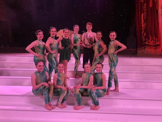 These dance pupils from Millfield won a Lancashire dance competition and are now in the national finals