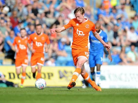 Longstaff in action for the Seasiders during the 2017/18 campaign