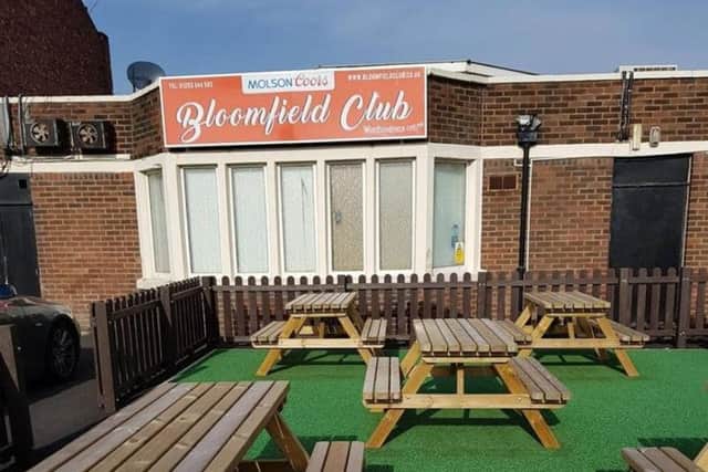 Staff at Bloomfield Social Club came to the woman's aid