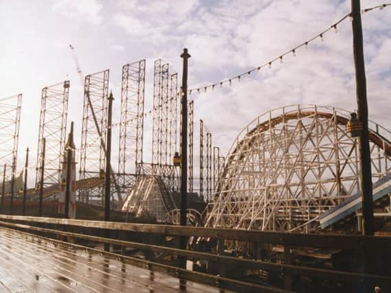 The famous rollercoaster, which originally opened on May 28 1994 as the Pepsi Max Big One, was, at the time, the tallest roller coaster in the world.