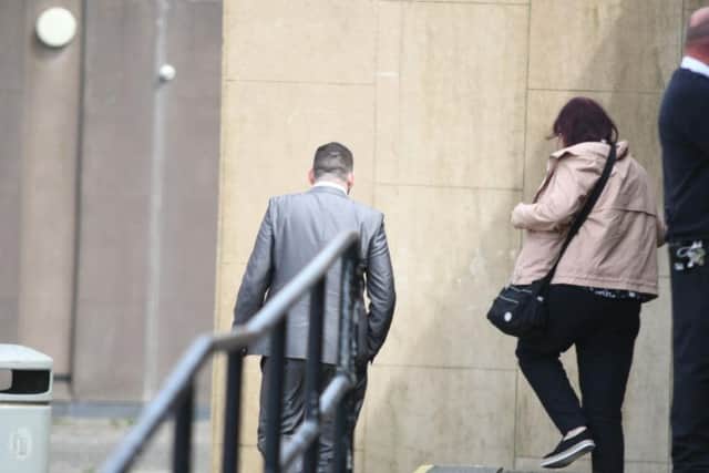 James Butterworth, left, at Blackpool Magistrates Court