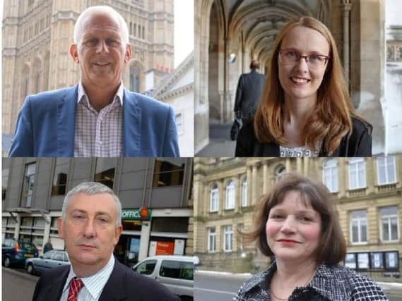 MPs Gordon Marsden, Cat Smith, Sir Lindsay Hoyle and Julie Cooper