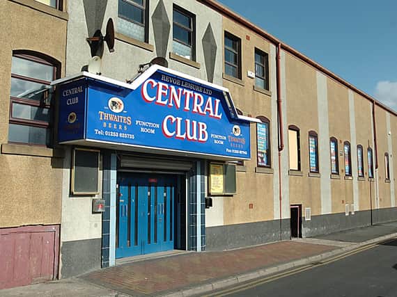 The Central Club has been closed for a number of years.