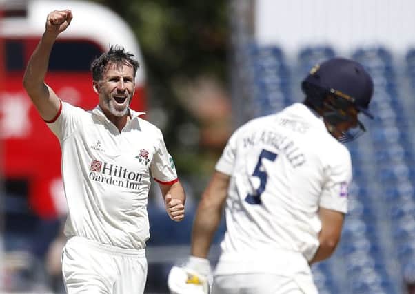 Graham Onions was among the wickets for Lancashire at Aigburth