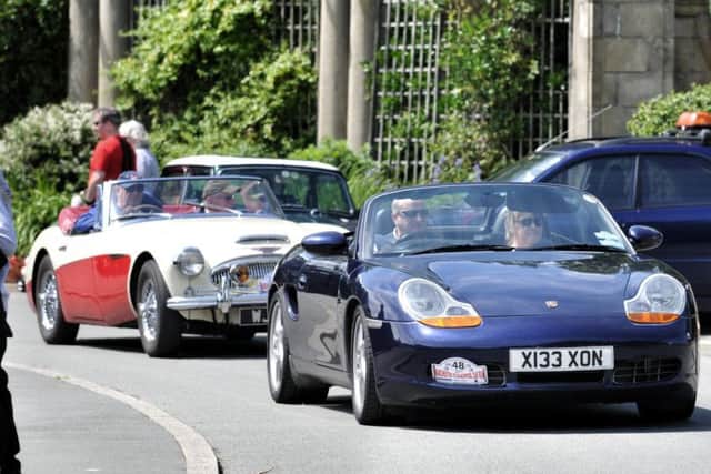 Picture by Julian Brown 09/06/19

Cars start to arrive...  Porsche Boxter 3.2s

Manchester to Blackpool Classic, Veteran, And Vintage Car Run, Stanley Park, Blackpool