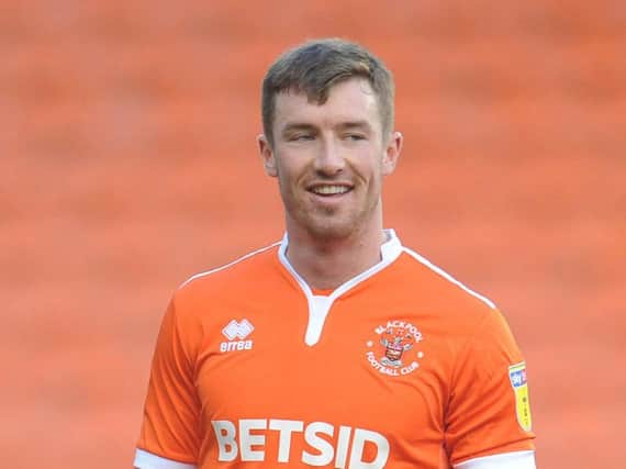 Long scored two goals during his short stay at Blackpool