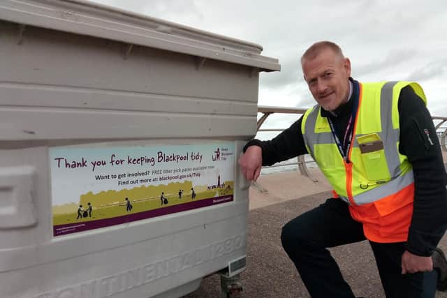 Jez Evans, head of waste and environmental operations at Blackpool Council