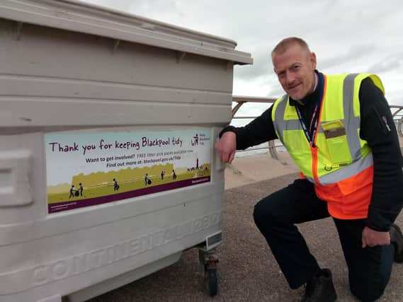 Jez Evans, head of waste and environmental operations at Blackpool Council