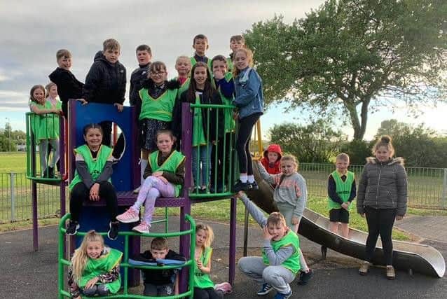 Youngsters from Blackpool Boys and Girls club are urging people to enjoy not destroy their parks