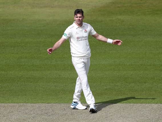Jimmy Anderson had his most economical county figures Picture: GETTY IMAGES