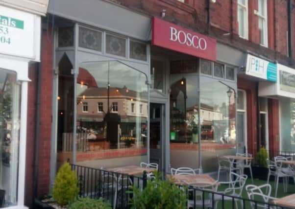 Bosco restaurant, Lytham