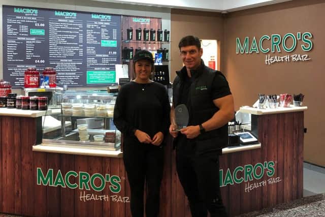 The Macro's Health Bar at DW Fitness Blackpool