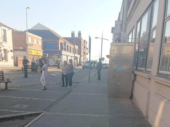 The police incident on Waterloo Road, Blackpool