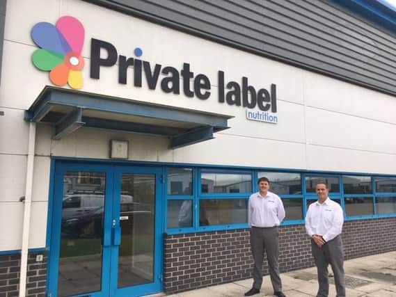 James Wilson and Richard Richmond of Private Label Nutrition