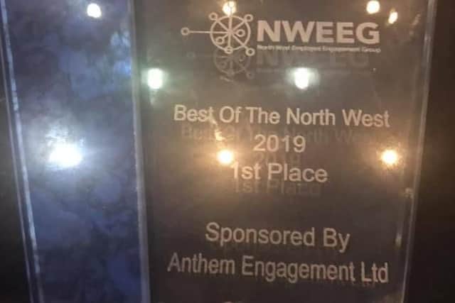Partington's NWEEG award