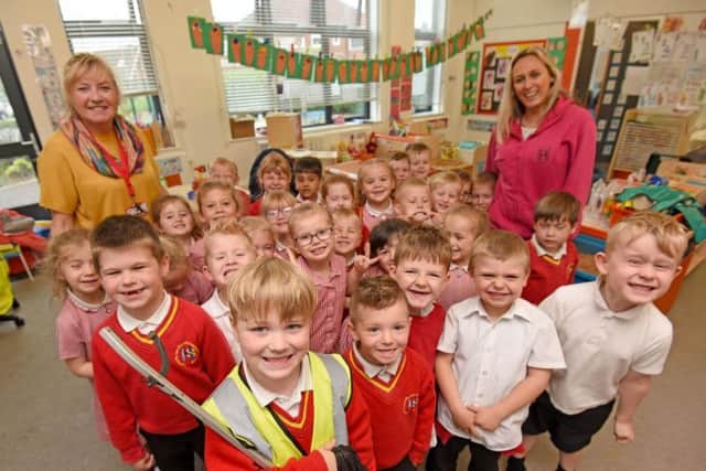 Jenson's efforts have impressed his teacher and classmates at Hawes Side Academy
