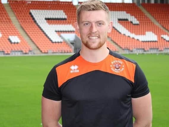 Ross Jones is Blackpool's new Heads of Sports Science