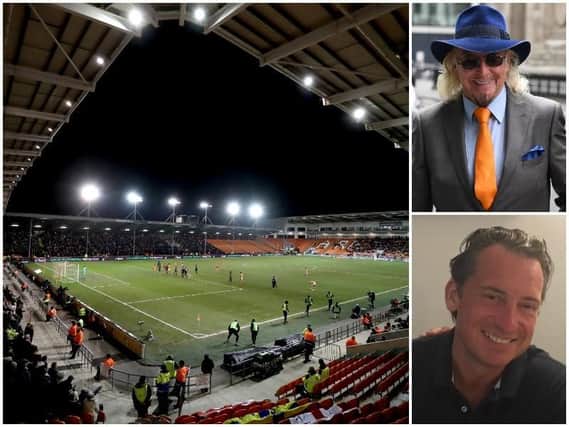 The deal that saw Simon Sadler, bottom right, take over Blackpool FC may never have gone ahead without a legal ruling to ensure former owner Owen Oyston, top right, had no claim over any shares in the club