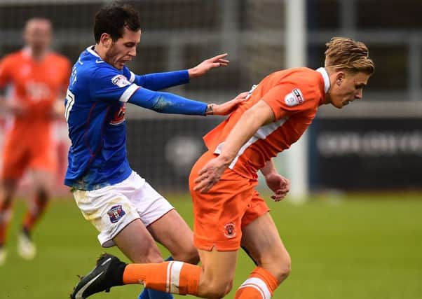 Jamie Devitt has made the move from Carlisle United to Blackpool for the new season