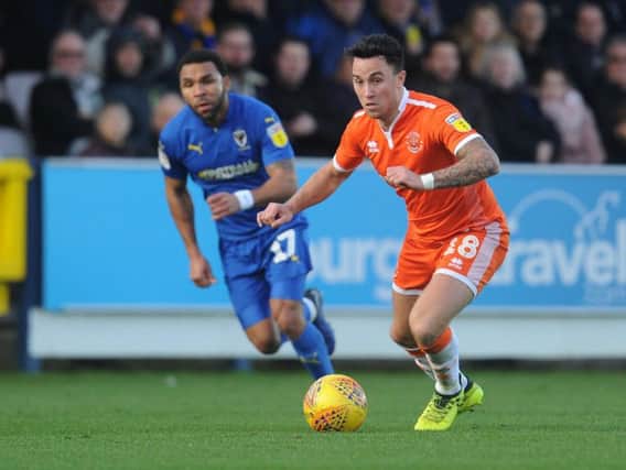 O'Sullivan struggled for game time during his season with Blackpool