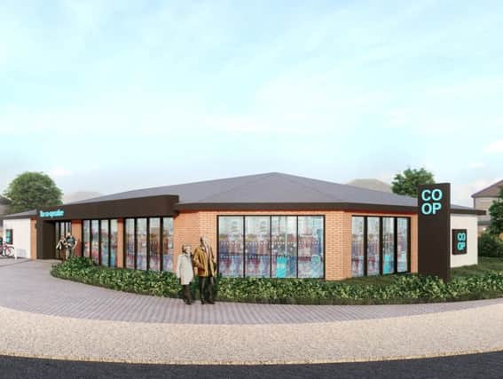 A CGI of how the Co-op might have looked