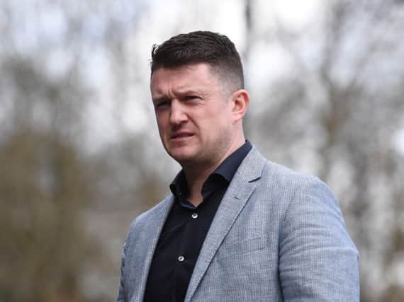 Former English Defence League leader Tommy Robinson, who appear in court to face an allegation he committed contempt of court by filming defendants in a criminal trial and broadcasting footage on social media.