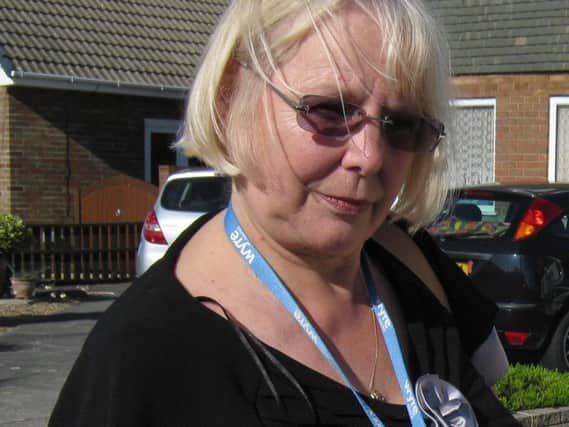 Rita Hewitt, chairman of Fleetwood Cancer Support Group