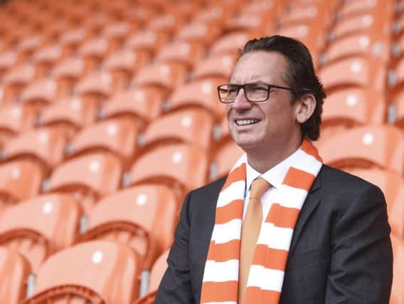 Simon Sadler says he will run Blackpool with no need for financial assistance