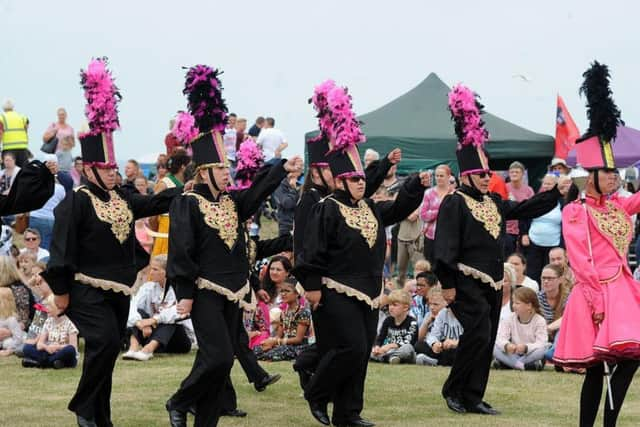 The Silver Band open the show on Waterloo Headland in last year's Blackpool Carnival