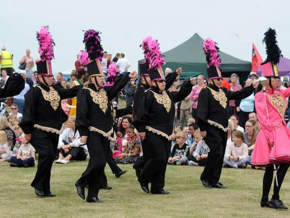 The Silver Band open the show on Waterloo Headland in last year's Blackpool Carnival