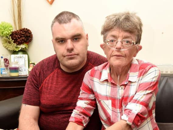 Sharon Heywood and son Daniel invited Edward Plumb, 28, into their home