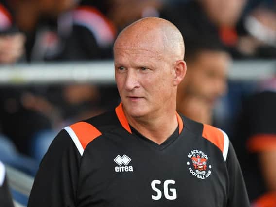 Simon Grayson will take charge of Blackpool at Barrow