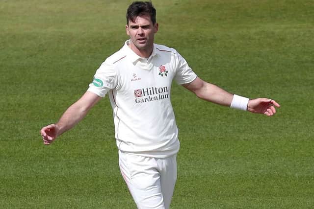 Lancashire and England bowler James Anderson       Picture: Getty Images