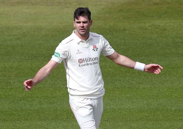 Lancashire and England bowler James Anderson       Picture: Getty Images
