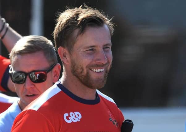 Steven Croft was among the runs for Lancashire