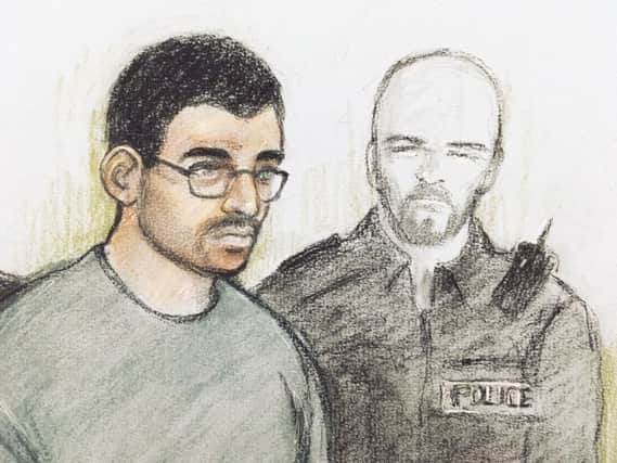 Abedi appeared at Oxford Crown Court via video-link from HMP Belmarsh.
