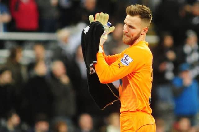 Alnwick has made the move to Bloomfield Road from Rangers