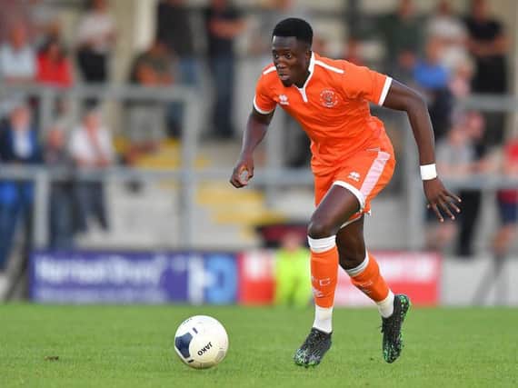 Winger Yusifu Ceesay was among the goals for the Seasiders